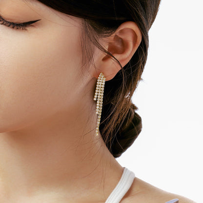 [Royal Jewellery]Luxurious Dainty Banquet Earrings