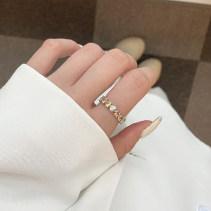[Royal Jewellery]0.25 Carat Radiant Romance Heart Cut Lover Ring