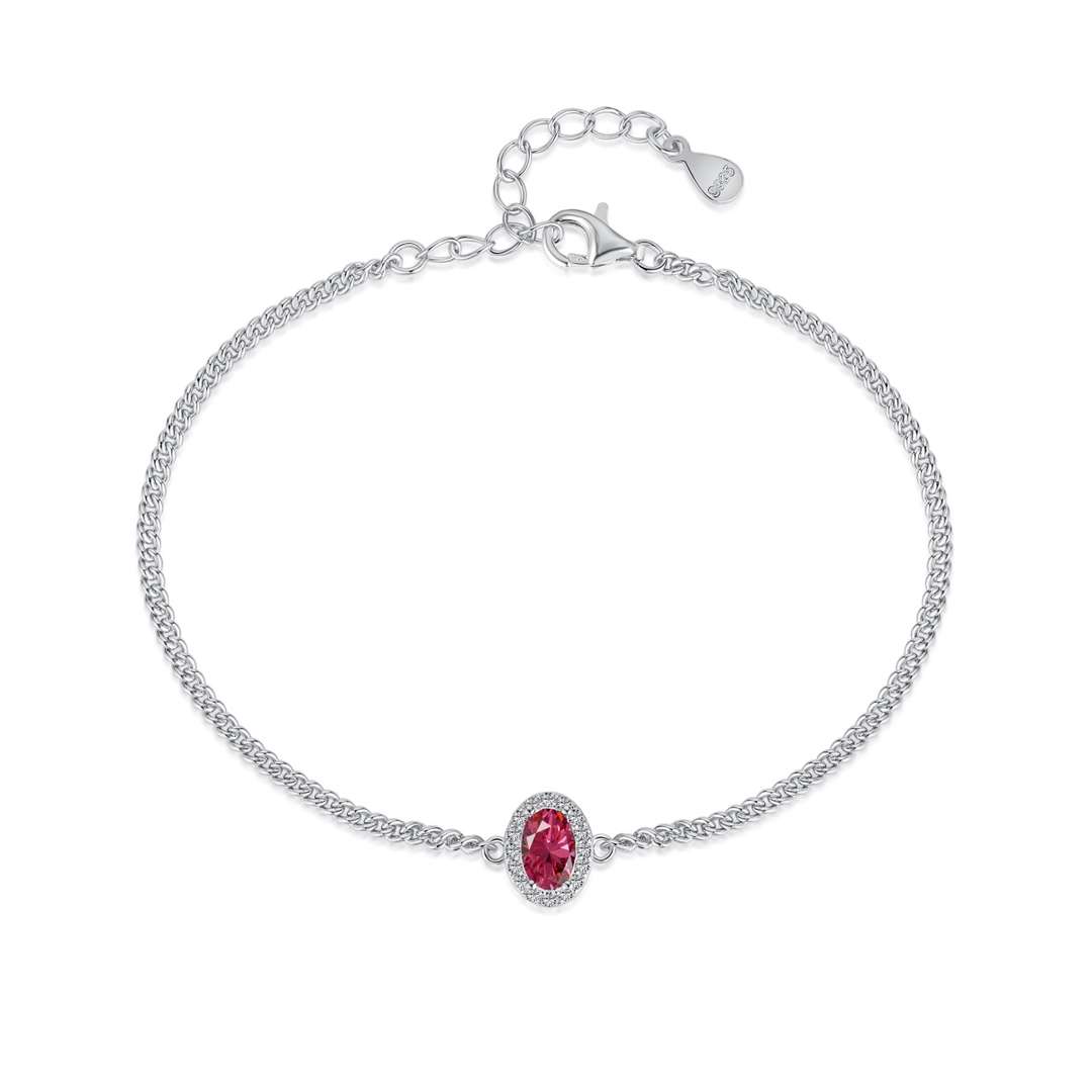 [Royal Jewellery]Exquisite Oval Shape Bracelet