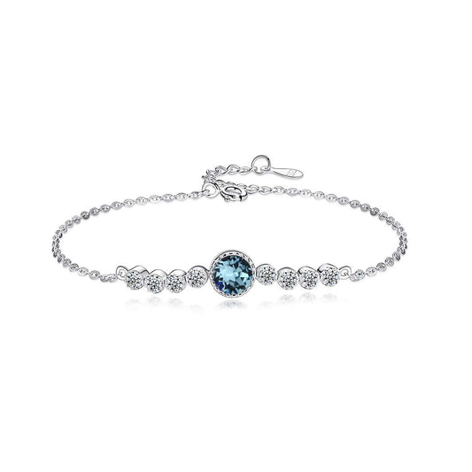 [Royal Jewellery]Luxurious Heart Of The Ocean Bracelet