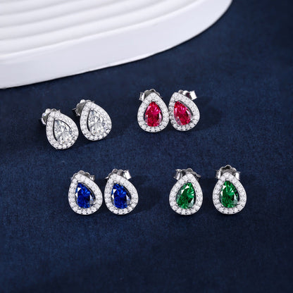 [Royal Jewellery]Luxurious Water Drop Shape Earrings