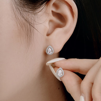 [Royal Jewellery]Luxurious Water Drop Shape Earrings