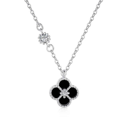 [Royal Jewellery]Delicate Flower Shape Necklace