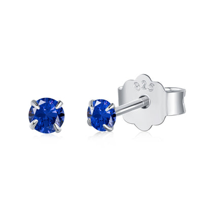 [Royal Jewellery]Delicate Solitaire Earrings