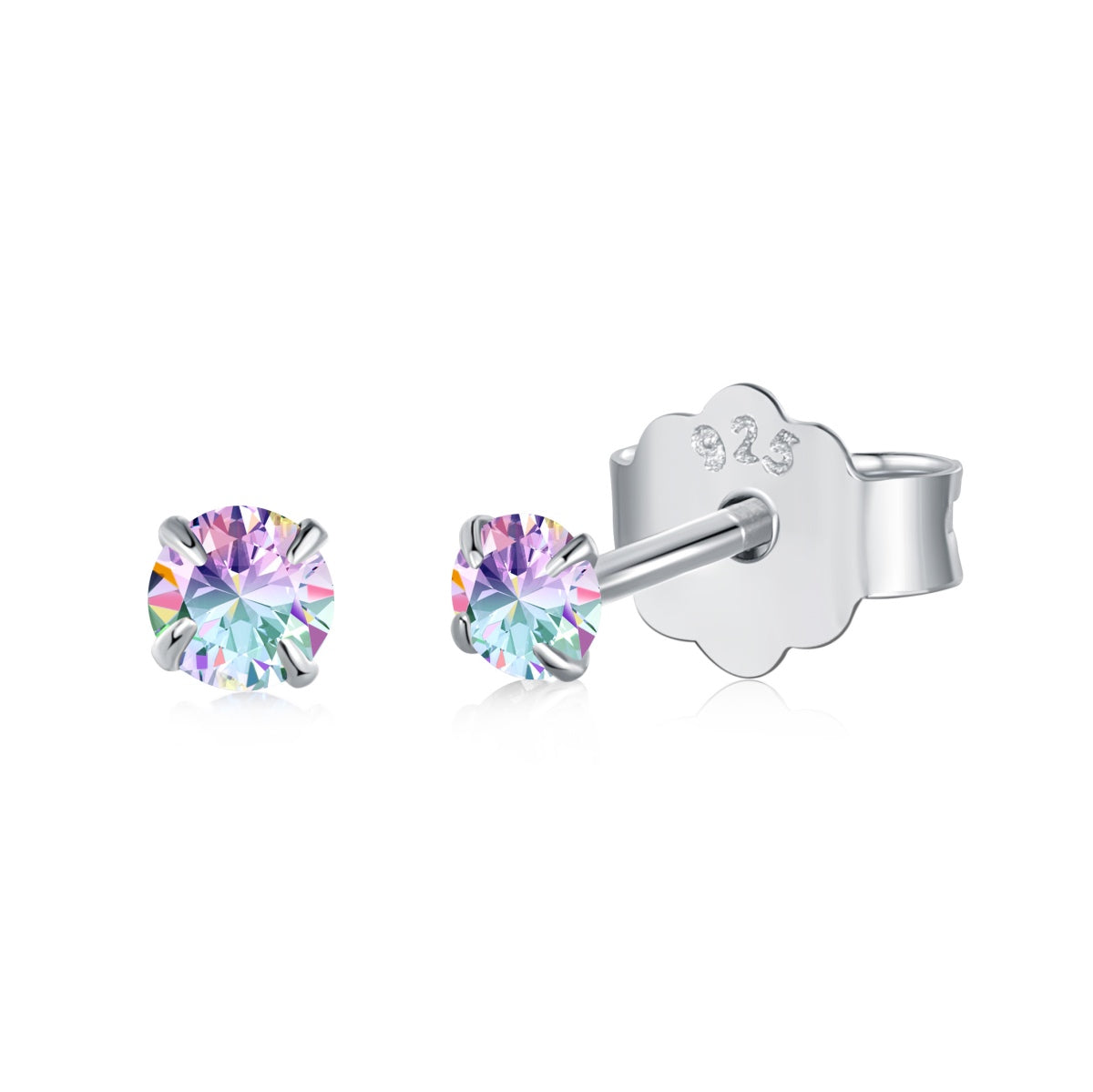 [Royal Jewellery]Delicate Solitaire Earrings