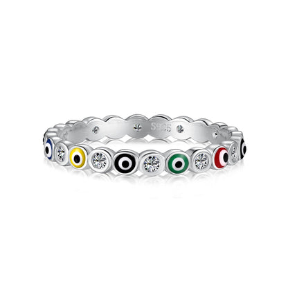 [Royal Jewellery]Sparkling Vibrant Round Shape Daily Ring