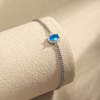 [Royal Jewellery]Exquisite Oval Shape Bracelet