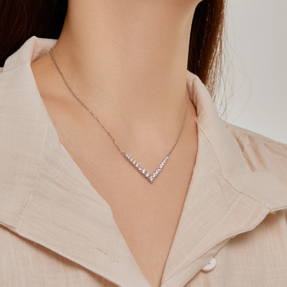 [Royal Jewellery]Ornate Round Cut Necklace