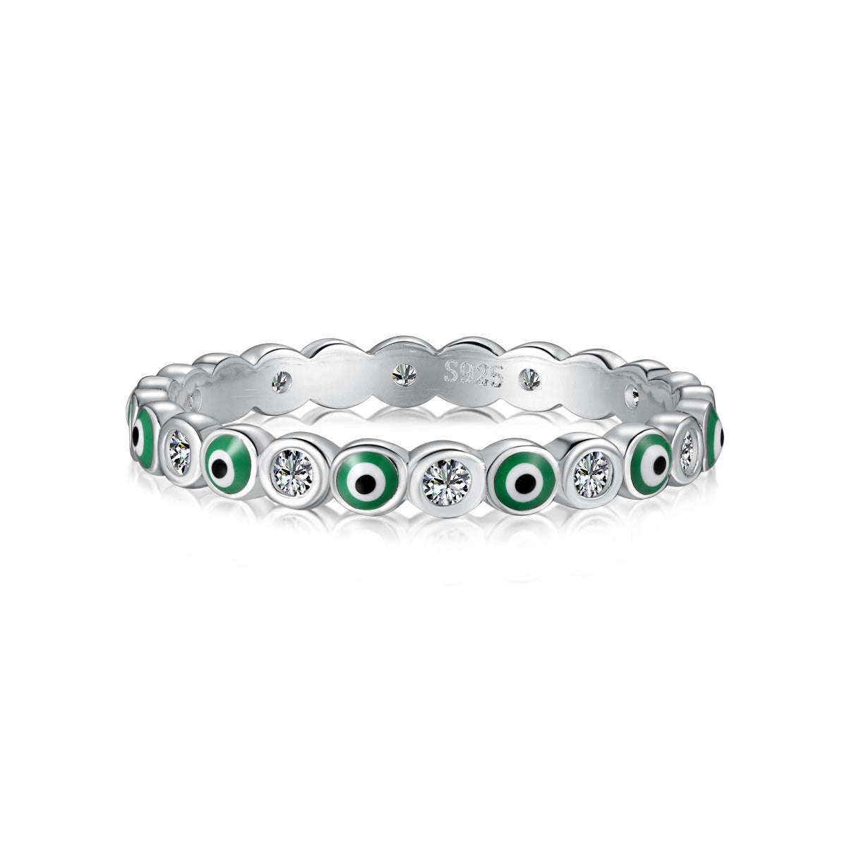 [Royal Jewellery]Sparkling Vibrant Round Shape Daily Ring