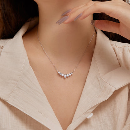 [Royal Jewellery]Dainty Colorful Heart Necklace