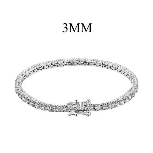 [Royal Jewellery]Radiant Colorful Round Cut Party Bracelet