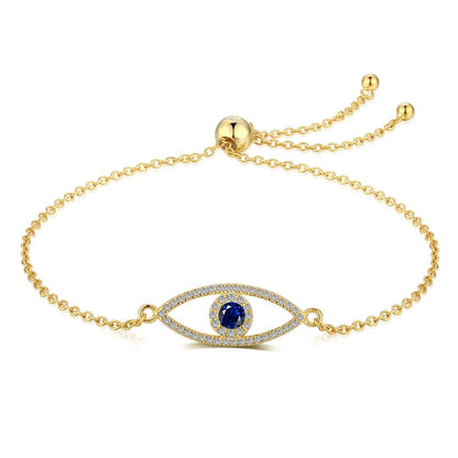 [Royal Jewellery]Devil's Eye Hollow Design Bracelet