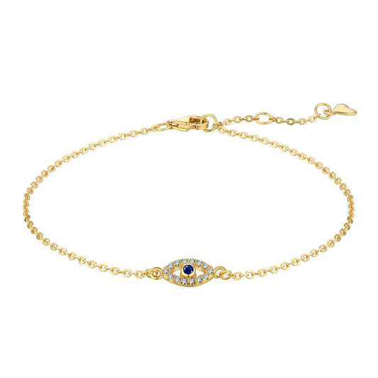 [Royal Jewellery]Evil Eye Shape Necklace