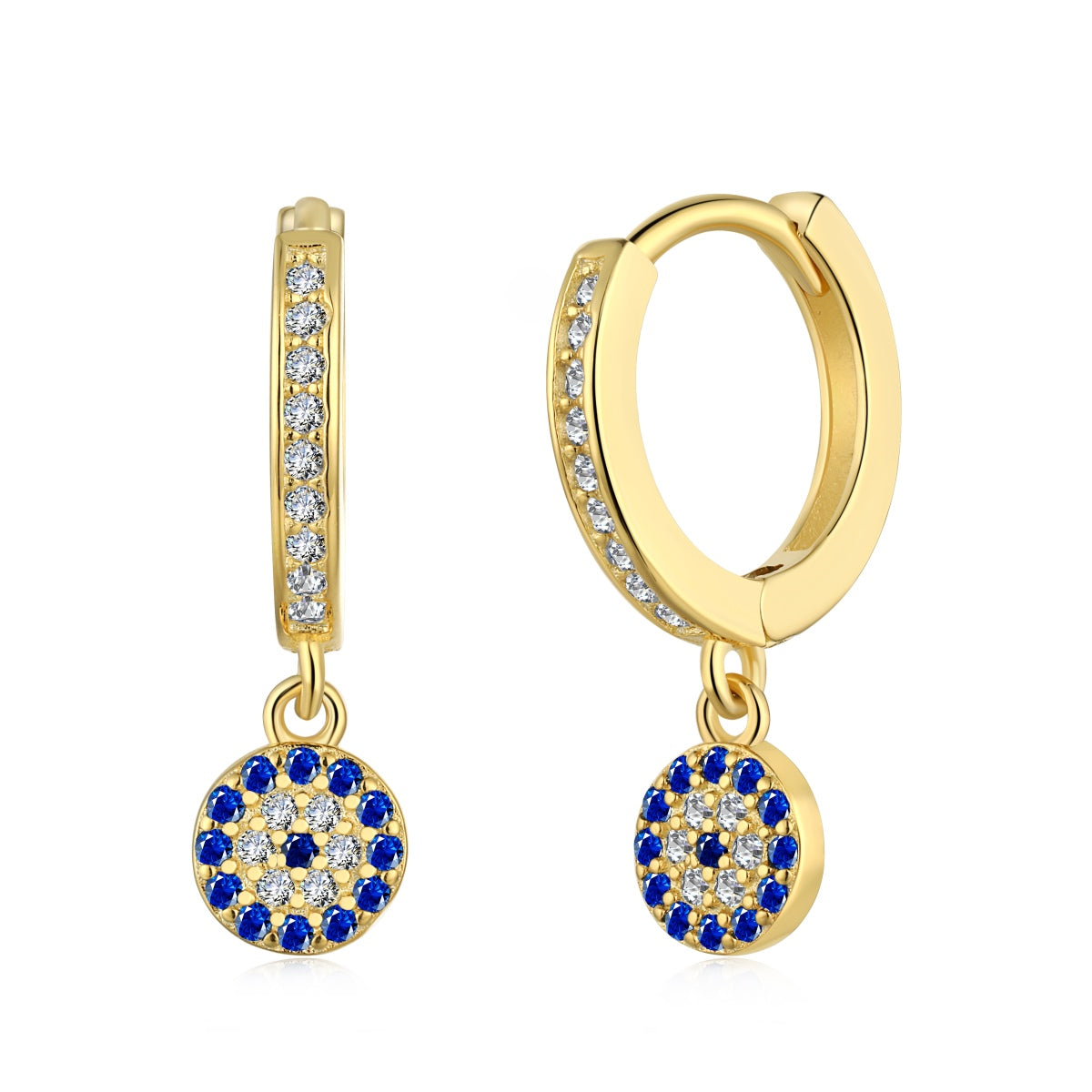 [Royal Jewellery]Unique Devil Eye Earrings