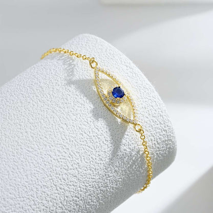 [Royal Jewellery]Devil's Eye Hollow Design Bracelet
