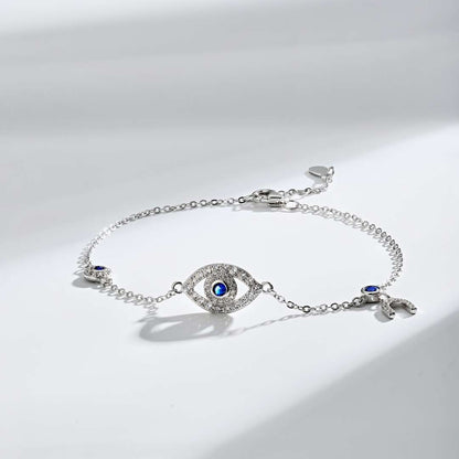 [Royal Jewellery]Dainty Eye Shape Necklace
