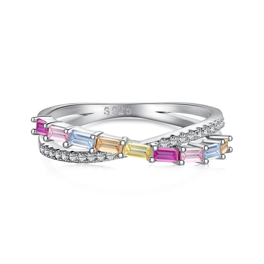 [Royal Jewellery]Energetic Elegant Radiant Cut Party Ring