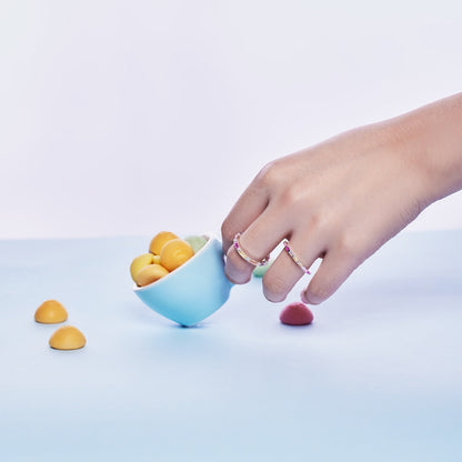 [Royal Jewellery]Lively In Shades Elegant Radiant Cut Daily Ring