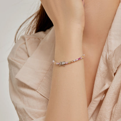 [Royal Jewellery]Delicate Romantic Heart Shape Lover Bracelet