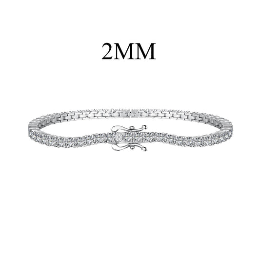 [Royal Jewellery]Dazzling Exquisite Round Cut Daily Bracelet