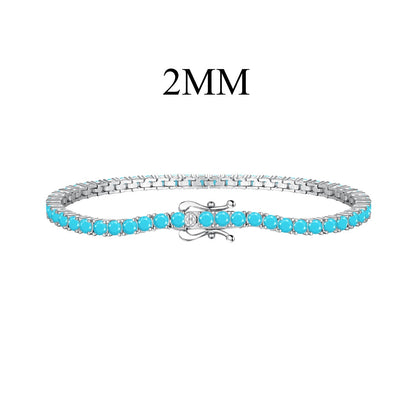 [Royal Jewellery]Dazzling Exquisite Round Cut Daily Bracelet