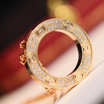 [Royal Jewellery]LOVE NECKLACE ADJUSTABLE ROSE GOLD