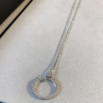 [Royal Jewellery]JUSTE NECKLACE SILVER DIAMONDS