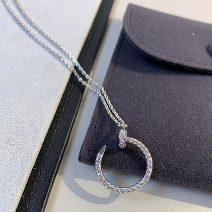 [Royal Jewellery]JUSTE NECKLACE SILVER DIAMONDS