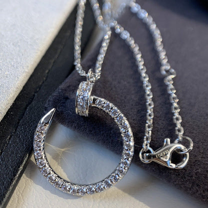 [Royal Jewellery]JUSTE NECKLACE SILVER DIAMONDS