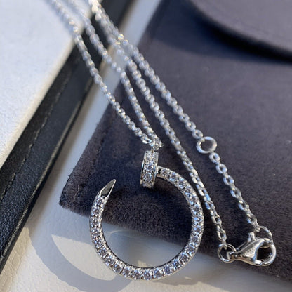 [Royal Jewellery]JUSTE NECKLACE SILVER DIAMONDS