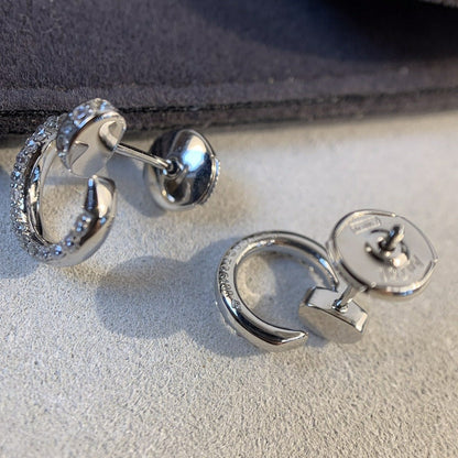 [Royal Jewellery]JUSTE EARRINGS SILVER DIAMONDS