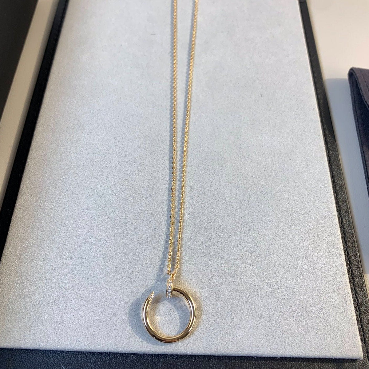 [Royal Jewellery]JUSTE NECKLACE PINK GOLD