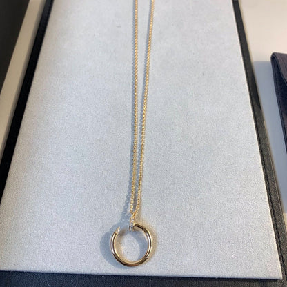 [Royal Jewellery]JUSTE NECKLACE PINK GOLD