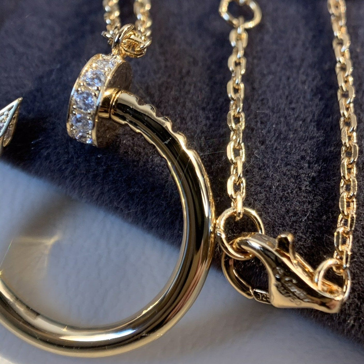 [Royal Jewellery]JUSTE NECKLACE PINK GOLD