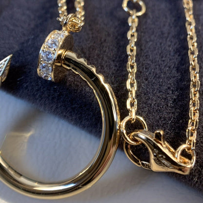 [Royal Jewellery]JUSTE NECKLACE PINK GOLD