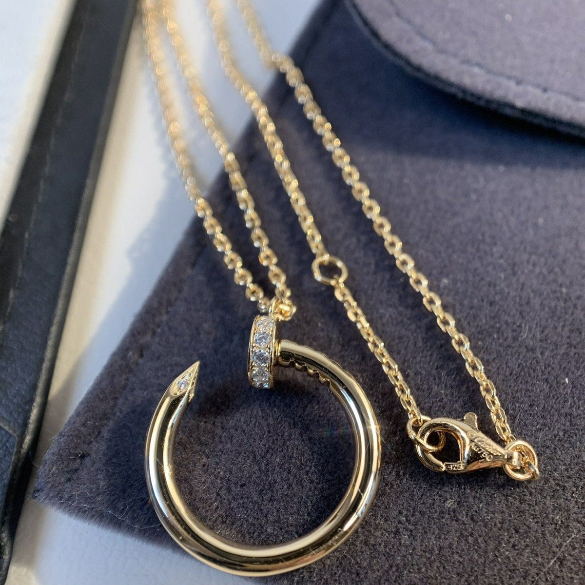 [Royal Jewellery]JUSTE NECKLACE PINK GOLD