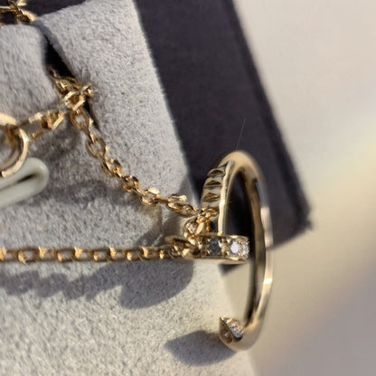 [Royal Jewellery]JUSTE NECKLACE PINK GOLD