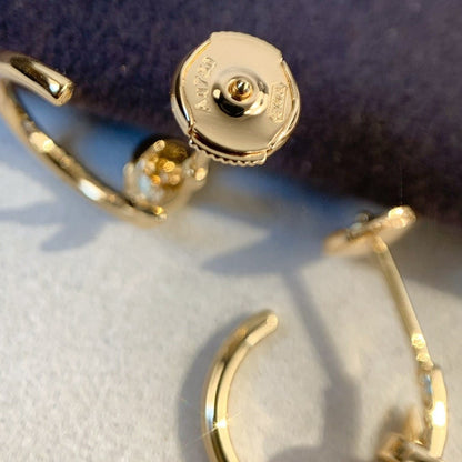[Royal Jewellery]JUSTE EARRINGS PINK GOLD