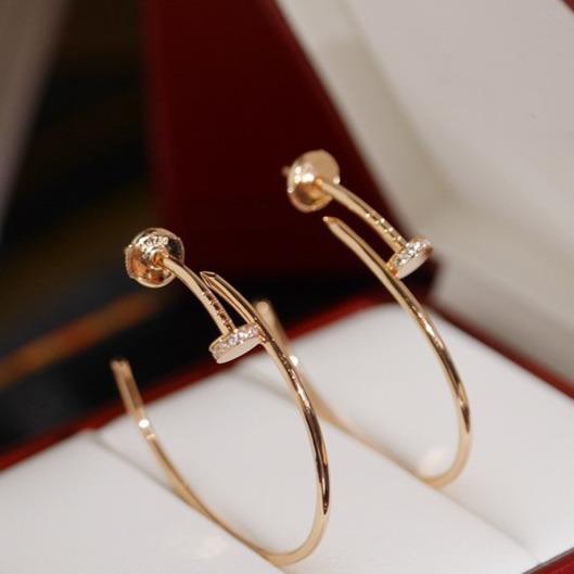 [Royal Jewellery]JUSTE EARRINGS DIAMONDS 1.8MM