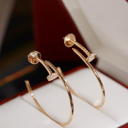 [Royal Jewellery]JUSTE EARRINGS DIAMONDS 1.8MM