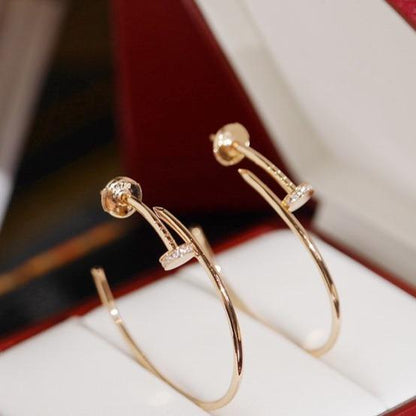 [Royal Jewellery]JUSTE EARRINGS DIAMONDS 1.8MM