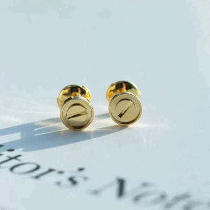 [Royal Jewellery]LOVE EARRINGS GOLD 10MM