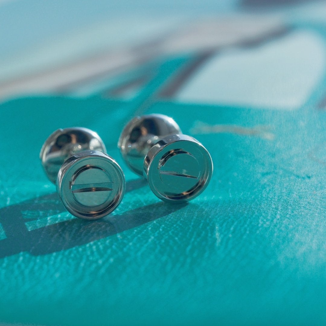 [Royal Jewellery]LOVE EARRINGS SILVER 10MM