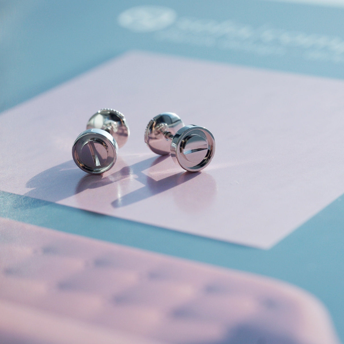 [Royal Jewellery]LOVE EARRINGS SILVER 10MM