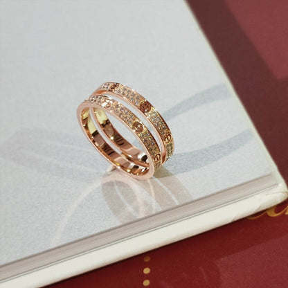 [Royal Jewellery]LOVE RING 2.65MM DIAMOND