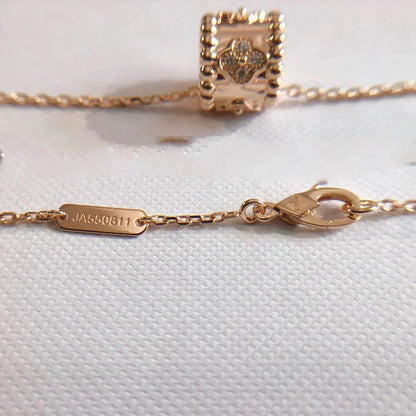 [Royal Jewellery]PERLEE PEDANT NECKLACE GOLD / ROSE GOLD