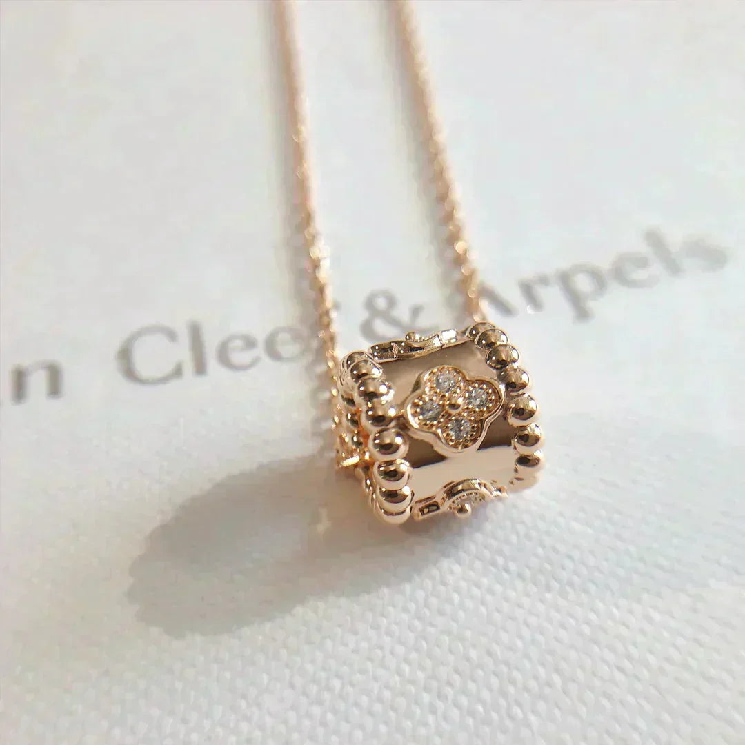 [Royal Jewellery]PERLEE PEDANT NECKLACE GOLD / ROSE GOLD