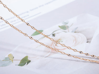 [Royal Jewellery]ECHAPPEE NECKLACE PINK GOLD