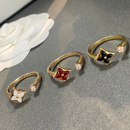 [Royal Jewellery]STAR 1 DIAMOND OPEN RING