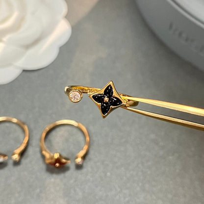 [Royal Jewellery]STAR 1 DIAMOND OPEN RING